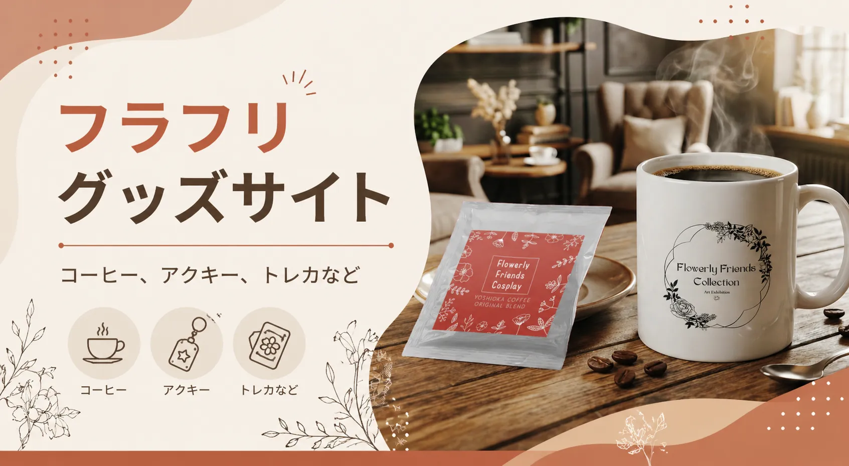 Flowerly Friends グッズショップ